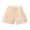 Khaki, variant on Swuxness Toddler Casual Sports Shorts Pants Summer Elastic Waist Drawstring Comfortable Loose