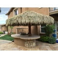 thumbnail image 5 of Backyard X-Scapes Mexican Palm Thatch Umbrella Cover 12ft D, 5 of 7