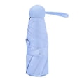 thumbnail image 3 of Capsule Umbrella Mini Pocket UV Resistant 2 Use 5 Section 8 Edged Outdoor Accessories Blue, 3 of 12