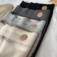 thumbnail image 1 of Pantalones cálidos de terciopelo de cordero, pantalones de algodón de cintura alta para uso exterior, además de leggings gruesos de terciopelo para mujer, 1 of 3