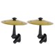 thumbnail image 5 of Tambor De Ventilación De Aire De Aire Cymbal De Tablero De Placas Para Un Sonido Realista Compacto Compacto De Sonido Metálico Crujiente Con Brazo De Tensión Ajustable Para La, 5 of 7