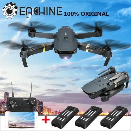 Eachine E58 WIFI FPV RTF RC Drone 2MP Wide Angle / 0.3MP Camera High Hold Mode Foldable Arm Quadcopter Birthday Gifts Toys Kids Adult (Best Fpv System For Beginners)