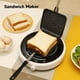 thumbnail image 3 of Sandwichera Caliente, Bandeja Abatible Para Sándwich, Base Gruesa De aleación De Aluminio Antiadherente De Doble Cara Para Pan Naan, 3 of 7