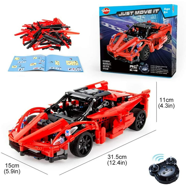 STEM RC Building Toys for Boys STEM Toys for 6 Year Olds Remote