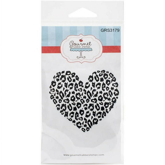 Gourmet Rubber Stamps Cling Stamps, 3.75" x 4.75"