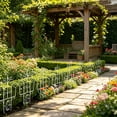 thumbnail image 6 of Plastic Garden Fence, Stackable Climbing Plant Support, Decorative Border Edging for Lawns and Flowerbeds, 6 of 6