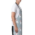 thumbnail image 3 of Picia Cartoon Poodle Dog Waterproof Apron for Unisex Adult - Adjustable Bib Apron with Pockets, Ideal for Cooking, Gardening, Painting, and Household Chores, 3 of 9