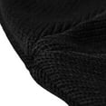 thumbnail image 4 of LONKITO Mens Hats Winter Unisex Brimless Beanie Warm Reflective Knitted Wool Hat Black Beanies, 4 of 4