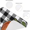 thumbnail image 3 of Fall Dish Drying Mat 18 x 24 Inch Thanksgiving Buffalo Plaid Pumpkin Drying Mat for Kitchen Counter Absorbent Farmhouse Autumn Orange Pumpkin Dishes Dry Pad for Drainer Rack Kitchen Fast Dry, 3 of 7