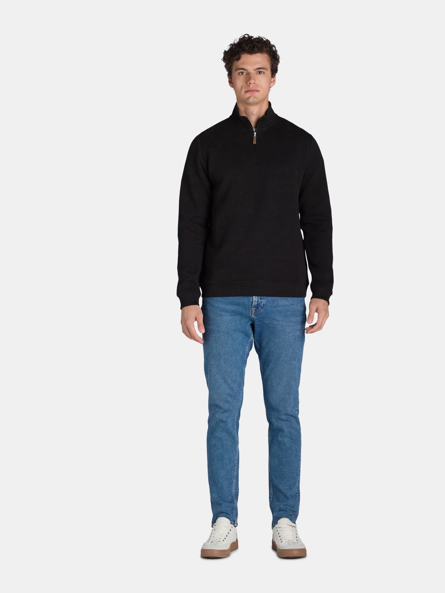 George Men's and Men's Big Quarter Zip Pullover, Sizes S-3XL