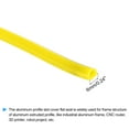 thumbnail image 3 of Aluminio Perfil Ranura Cubierta Plano Sello Amarillo 4M 6mm 2020 Serie para 3D Impresora Accesorios Paquete de 1, 3 of 5