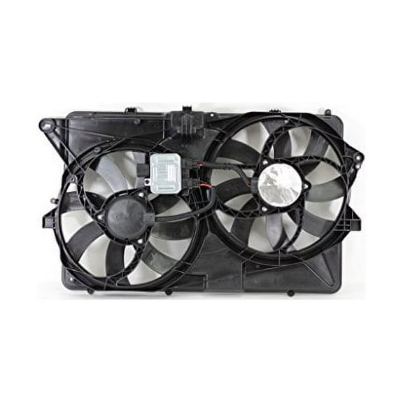 Dual Radiator and Condenser Fan Assembly - Cooling Direct Fit/For FO3115192 09-09 Ford Flex 3.5L