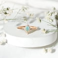 thumbnail image 5 of Rosec Jewels Real Ethiopian Opal Marquise Engagement Ring with Halo - AAA Quality - Opal Diamond Ring for Women - with Jewelry Box, 18K Rose Gold, US 3.00, 5 of 8