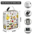 thumbnail image 3 of Team Sports Lunch Box Gift Set - Insulated Cooler Bag for Baseball, Football, Basketball, Volleyball Fans - Personalized Team Meal Tote Idea, 3 of 6