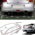 thumbnail image 5 of Car Reversing Sensor, Car Reversing Radar Auto Parking System with Bibi Buzzer Alarm and 4 Sensors - White Hy, 5 of 5