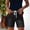 Black-C, variant on FRSASU Women's Jean Shorts Casual Drawstring High Waisted Stretchy Summer Denim Shorts with Pockets Light Blue-C