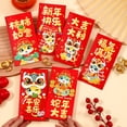 thumbnail image 3 of 8/22/52pcs Spring Festival Couplets Set 2025 Chinese New Snake Year Couplet Door Banners Window Sticker Decorations Pendant, 3 of 6