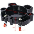 thumbnail image 5 of Pinypikaka 11.2 Inch Bucket Dolly With 5 Rolling Swivel Casters 5 Gallon for Car Washing Black, 5 of 7