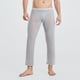 thumbnail image 1 of Pantalones de yoga holgados de color liso para hombre, semitransparentes, sexys, de poliéster, 1 of 7