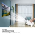 thumbnail image 3 of Portable Projector, 270 Adjustable Movie Projector WiFi  Multiple Interfaces with Remote Control for Smartphone Black,White, 3 of 7