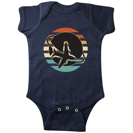 

Inktastic Airplane Trip Vintage Travel Gift Baby Boy or Baby Girl Bodysuit