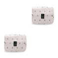 thumbnail image 1 of Bolsa de aseo colgante Impermeable Billuyoard maquillaje portátil gran capacidad Cactus blanco 2piezas, 1 of 6