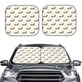 thumbnail image 2 of Saiise Dachshund Going To Play Tennis for Foldable Car Sun Shades (2-Pack) Offer Sun Protection with an Easy-fold Design for Convenient Windshield Shading-Medium, 2 of 6