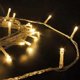 thumbnail image 2 of Guirnalda de luces navideñas LED de 10M y 100 luces blancas cálidas para exteriores e interiores, luces impermeables de hadas de alambre transparente para árbol de Navidad, 2 of 5