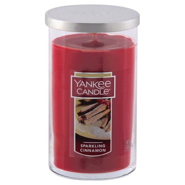 fragranze naturali Winter Glow Yankee Candle Perfect Pillar Candela Grande