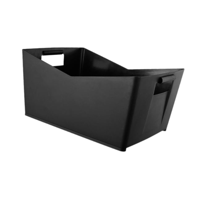 Cubo de hielo Strade Fareast Limited Cubo de vino con asas de transporte Caja de cerveza negro