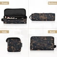 thumbnail image 5 of Hair Tool Organizer Bag with Heat Resistant Mat Removable Travel Storage Case for Hot Air Brushes Curling Irons Mushrooms and Plants Pattern, 5 of 8