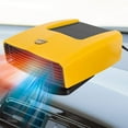 thumbnail image 2 of 2 In 1 Car Heater Windshield Defogger Auto Window Defroster Fast Heating Car Heater 12V Black, 2 of 9