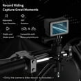 thumbnail image 4 of TELESIN TELESIN DJ-HBM-001 Action Camera Handlebar Mount Motorcycle Bike Mount Bicycle Holder 360° Rotation 20mm-32mm Adjustable Diameter Replacement for GoPro Hero 9/8/7/6, 4 of 7