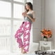 thumbnail image 5 of Balery Cute Poodle Dog Pantalones de pijama para mujer, pijamas ultraligeros, pantalones de estar por casa-Medium, 5 of 6