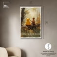 thumbnail image 5 of Classic Winnie the Pooh Canvas Classic Book Art by Art Remedy, White Frame, 30 x 45, 5 of 7