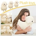thumbnail image 3 of Sheep Stuffed Animal, Sheep Plush Toy, Lamb Stuffed Animal Cute Soft Stuffed Lamb Kids Boys and Girls Gift Home Decor Cuddly White Lamb Toys, 3 of 6