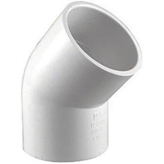 Charlotte Pipe Schedule 40 1 in. Slip x 1 in. Dia. Slip PVC Elbow