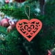 thumbnail image 4 of Fiudx Adornos de San Valentín, Colgante de Madera En Forma de Corazón, Decoración Única para El Árbol, Recuerdo Romántico, Perfecto para Parejas y Familias, Cumpleaños, Bodas y Aniversarios, Juego de, 4 of 4