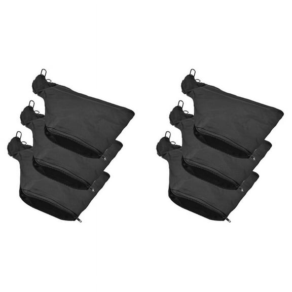 Saw Dust Bag, Black Dust Collector Bag with Zipper & Wire Stand, for 255 Model Miter Saw 6Pcs