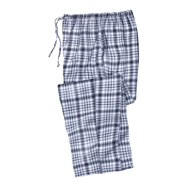 Kingsize Men's Big & Tall Flannel Plaid Pajama Pants Pajama Bottoms