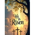 thumbnail image 4 of LUUFILx He is Risen Church Decor Cross Banner Easter Background Sunrise Christian Party Supplies Religious Photography Backdrop Faith Decorations, 4 of 7