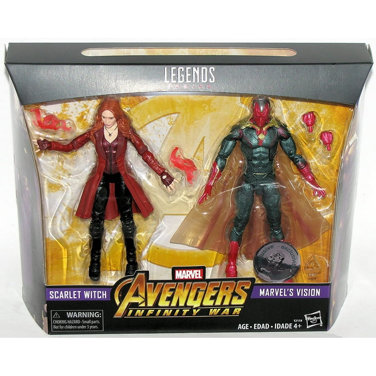 Marvel legends vision and scarlet witch 2 pack 2025