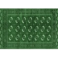thumbnail image 1 of Ahgly Company Indoor Rectangle Persian Emerald Green Traditional Area Rugs, 4' x 6', 1 of 4