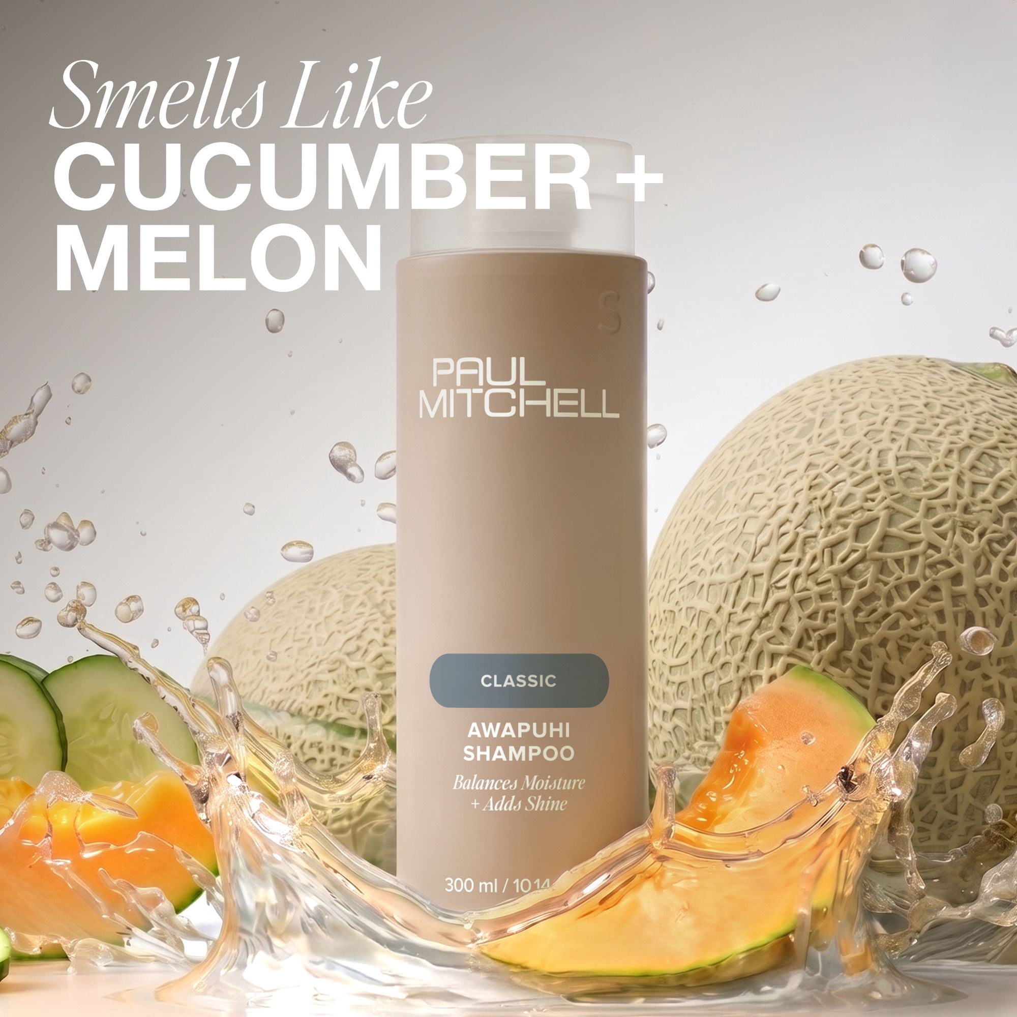 Paul Mitchell Awapuhi Shampoo, Balances Moisture + Adds Shine, For All Hair Types, Especially Fine + Static-Prone Hair, 16.9 fl oz
