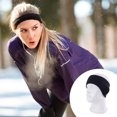 thumbnail image 4 of Fleece Ear Warmers Headband Winter Ear Muffs for Men Women in Cold Weather, Running Yoga Skiing Riding Bike Ear Cover, 4 of 8
