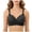 Black, variant on Kpoplk Jelly Racerback Bras for Women Wireless Push Up Bra Seamless Supportive Full Coverage Convertible T-Shirt Bralettes Size XXL,Black