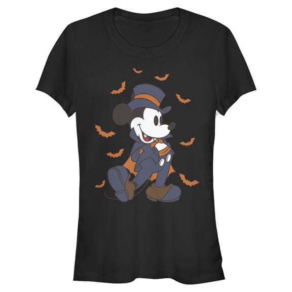 Juniors Mickey & Friends Mickey and Friends Retro Vampire T Shirt