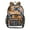Retro-Style Sunflower, variant on Clear Backpack 12L Large Capacity Transparent Waterproof Retro-style Sunflower