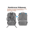 thumbnail image 4 of Mochila De Viaje 10 kg, Antirrobo Y Impermeable Gris detalles Cafe, 4 of 5
