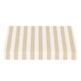 thumbnail image 2 of Awntech 8.375 ft New Yorker Fixed Awning Acrylic Fabric, Linen/White Stripe, 2 of 2